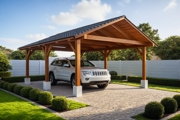 G152 - Wiata drewniana