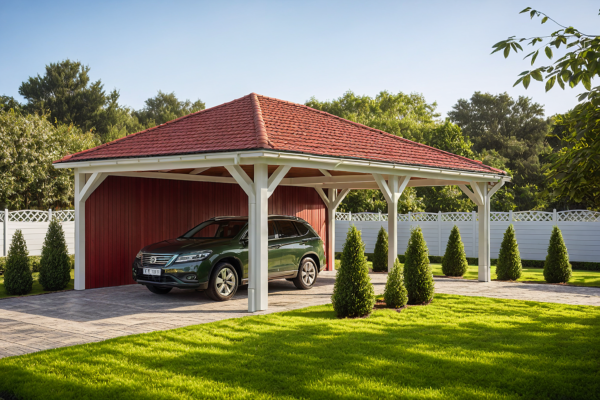 G168 - Wiata drewniana