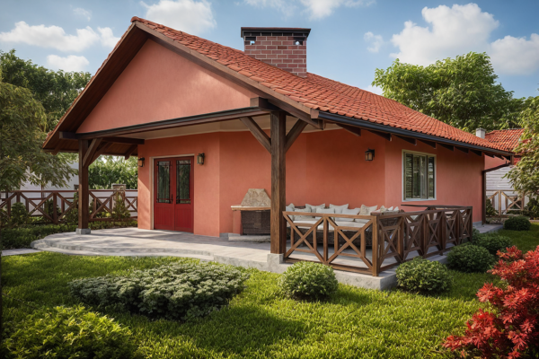 G196 - Budynek rekreacyjny z sauną